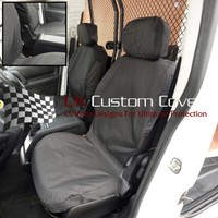 Citroen Berlingo Van Vorne Seat BezüGe Tailliert Wasserfest (2008-2018) Schwarz,
