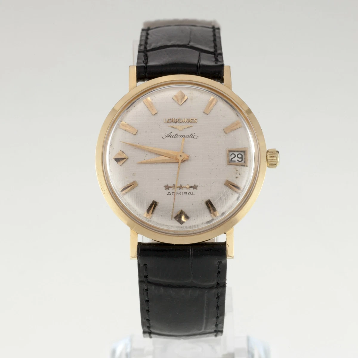 Longines admiral automatic gold sale