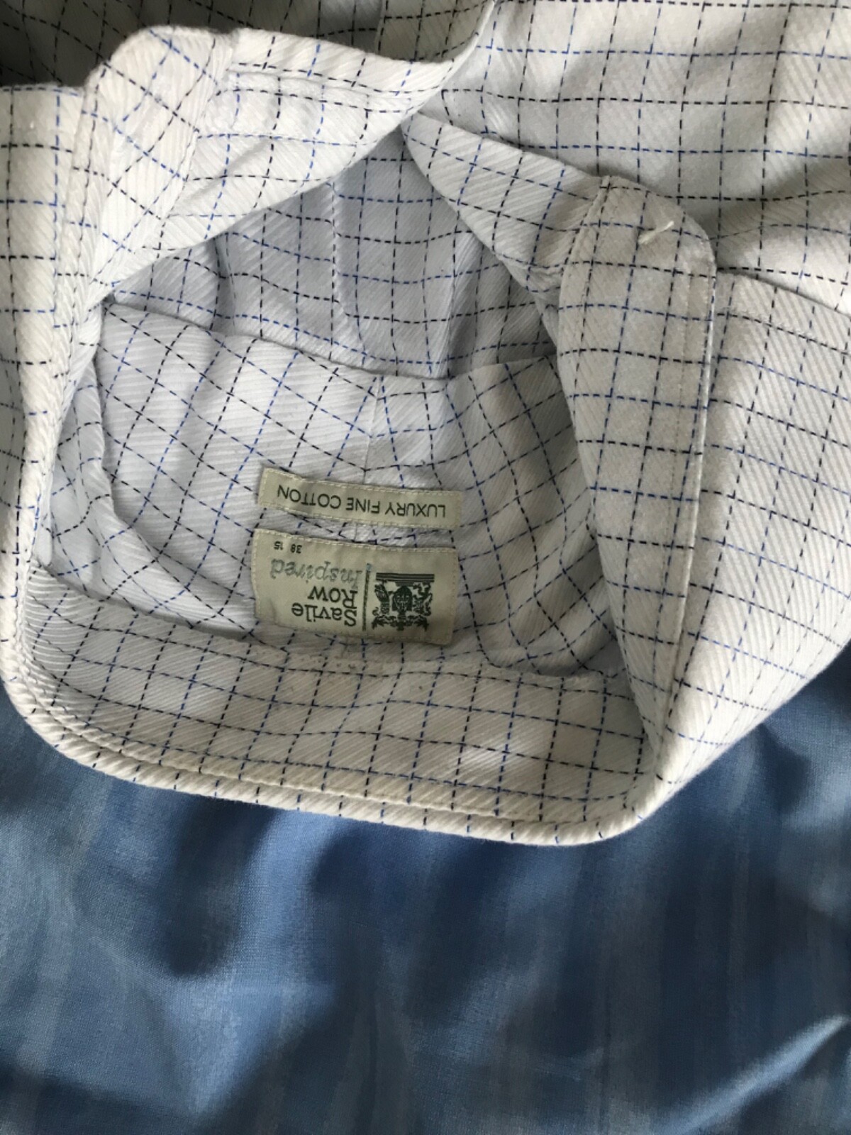 FILA Camicia M&S Luxury in cotone 15" ispirata a Savile Row