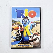DVD Video RIO With Anne Hathaway Jason Eisenberg and George Lopez Animated 