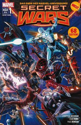 SECRET WARS (deutsch) ab # 1 + VARIANT - MARVEL NOW - PANINI COMICS 2016 - TOP