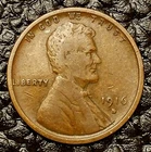 1916-D Lincoln Wheat Cent ~ FINE (F / FN) Condition ~ COMBINED SHIPPING!