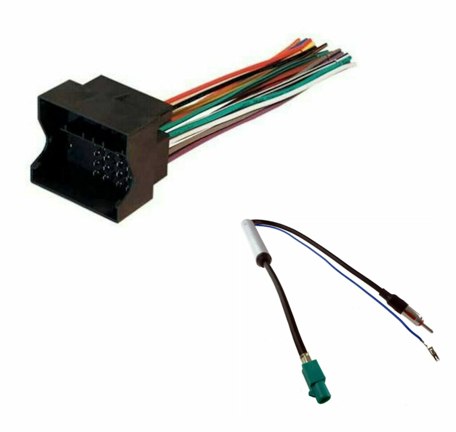 Radio And Antenna Adapter For Select Vw Stereo Replace