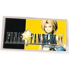 Sony PlayStation 1 PS1 Final Fantasy IX 9 F Vintage VTG 2000 Memory Card Sticker