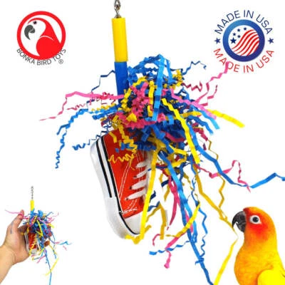 BONKA BIRD TOYS 1717 SHOO SHRED BIRD TOY Parrot Craft Cage Cages Cockatiels Budgies Parrotlets