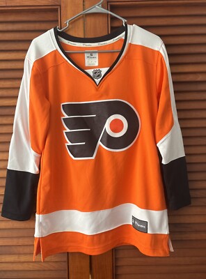 Philadelphia Flyers NHL Fanatics Orange Jersey Size Adult Small