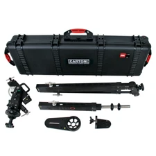 New Cartoni Jibo 100mm BB W/Waterproof Hard Case W/Wheels (Weights Not Included)