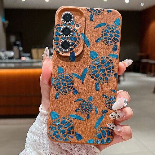 Custodia telefono modello tartaruga per Samsung S25 Ultra S24 FE S23 S22 A56 A16 A15 cover - Foto 14 di 18