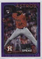 2024 Topps Update Purple Holo Foilboard 644/799 Alex Speas #US222 mi7