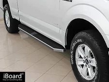 APS Premium 6" Polished Side Steps Fit 15-26 Ford F150 Super Cab&17-26 F250