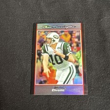 2007 Bowman Chrome Refractor CHAD PENNINGTON #BC119 NEW YORK JETS 