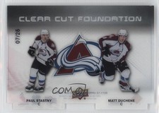 2011-12 Upper Deck Clear Cut Foundation 7/25 Paul Stastny Matt Duchene #CCF7 0c3