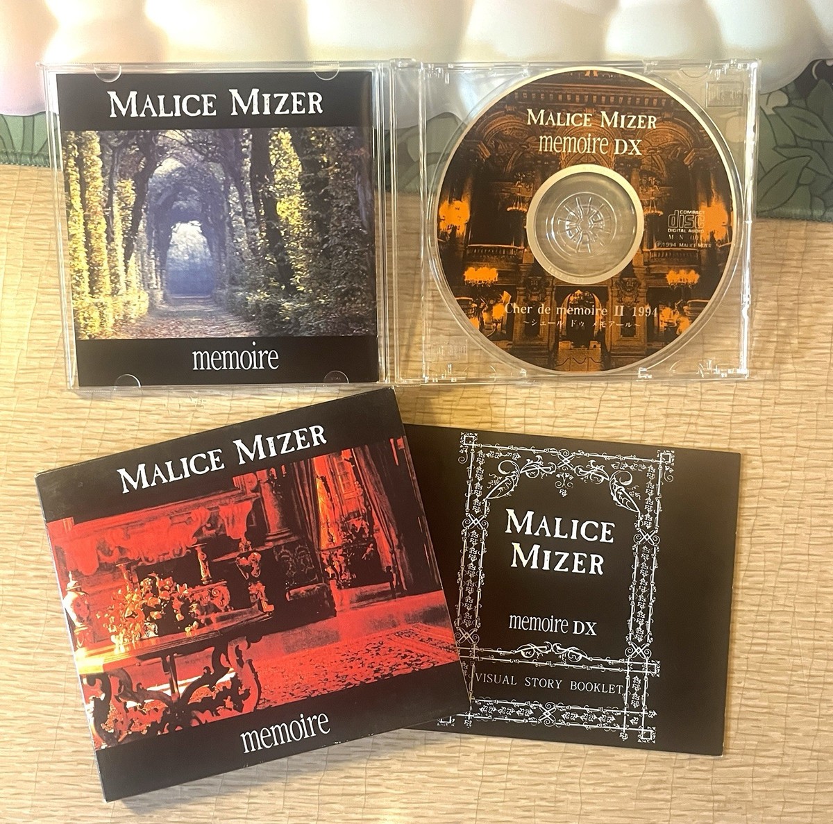 Malice Mizer Memoire DX CD Album 1994 Visual Story Booklet