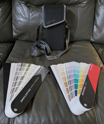 Benjamin Moore Color Preview & Collections Paint Fan Deck Case Strap Sample Kit