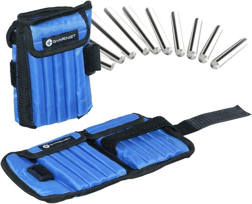 Pair Of Ankle Weights Can Be Adjusted Up To 5 LB Each SET OF 2 x Weight Wraps...