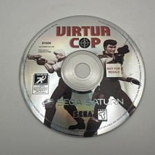 Sega Saturn (1995) Virtua Cop Video Game - Disc Only