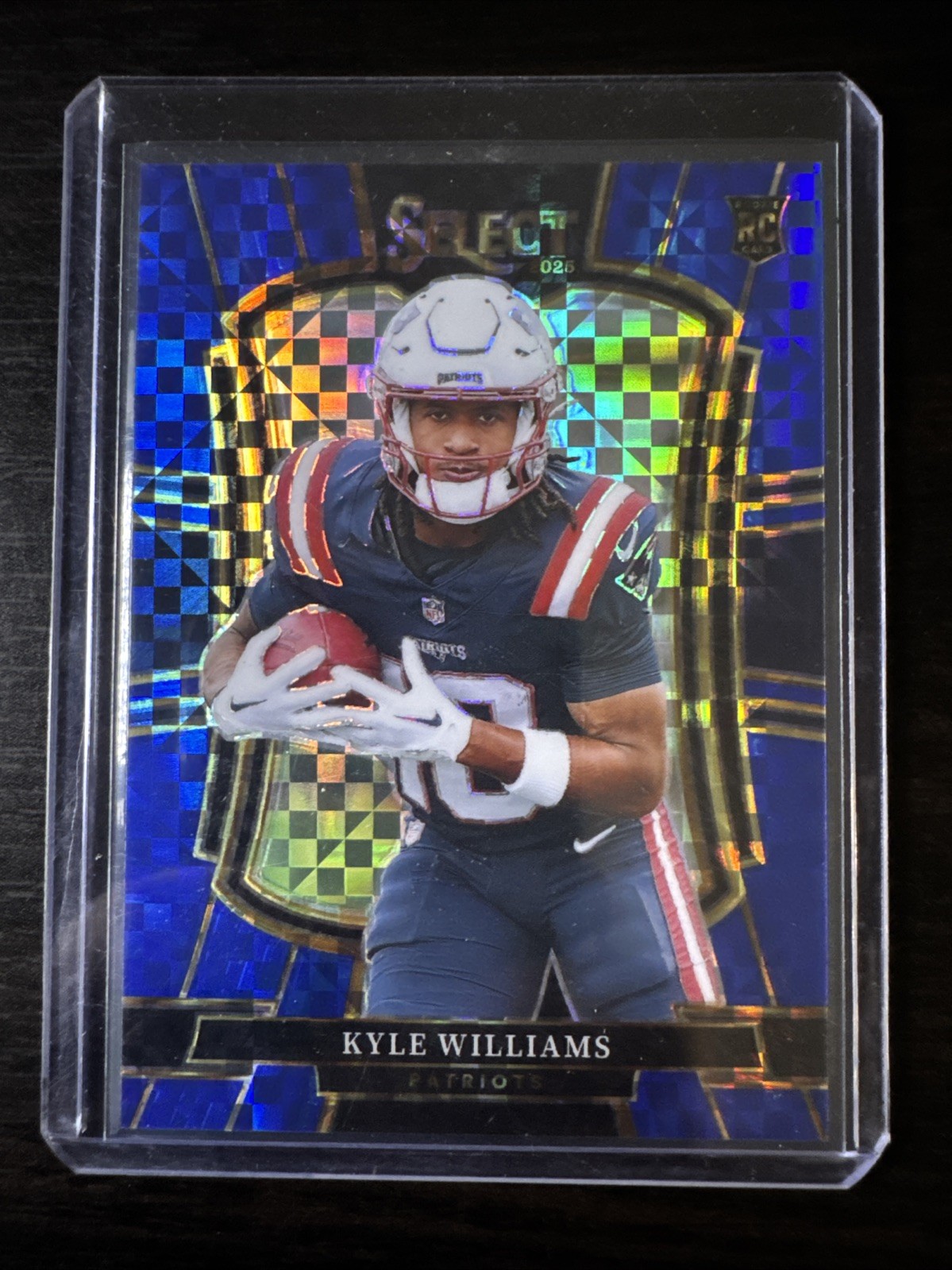 2025 Panini Select - Premier Level Kyle Williams #178 Blue Prizm /175 (RC)