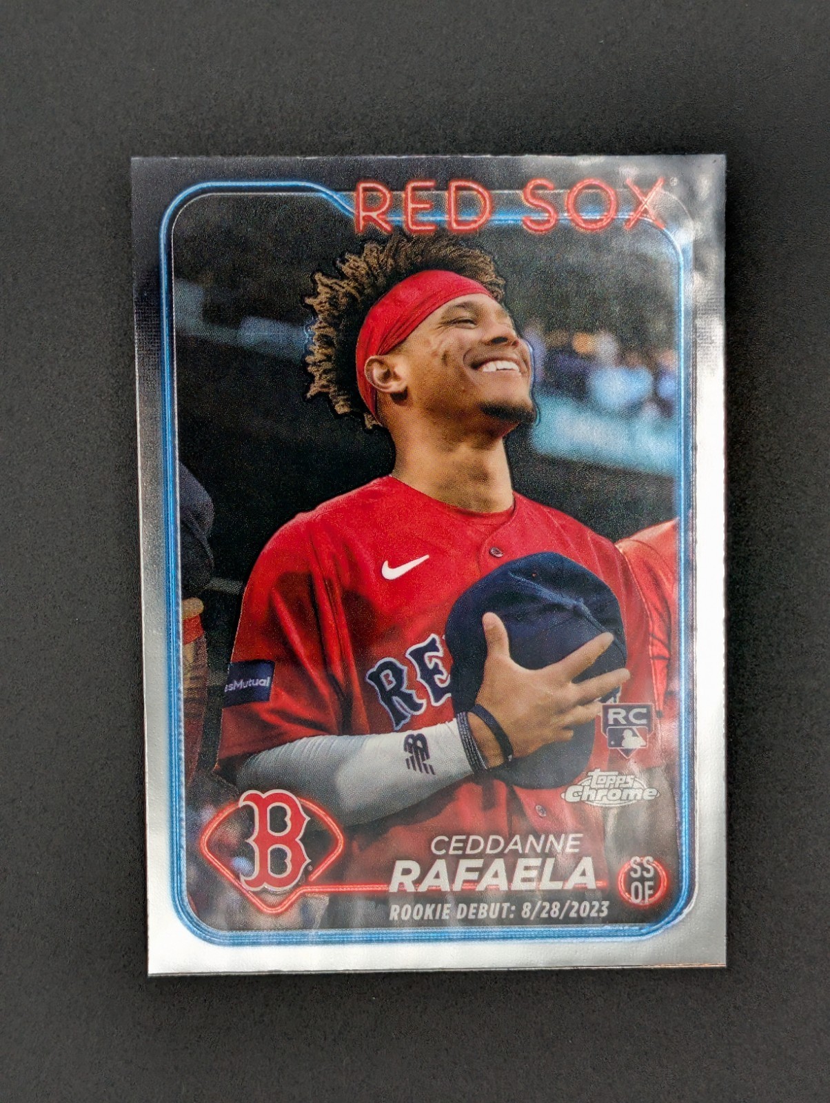 2024 Topps Chrome Update Series - Rookie Debut Ceddanne Rafaela #USC44 (RC)
