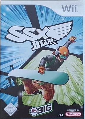 Wii SSX BLUR Snowboarding Mountain Nintendo New Sealed Italian Pal 2007
