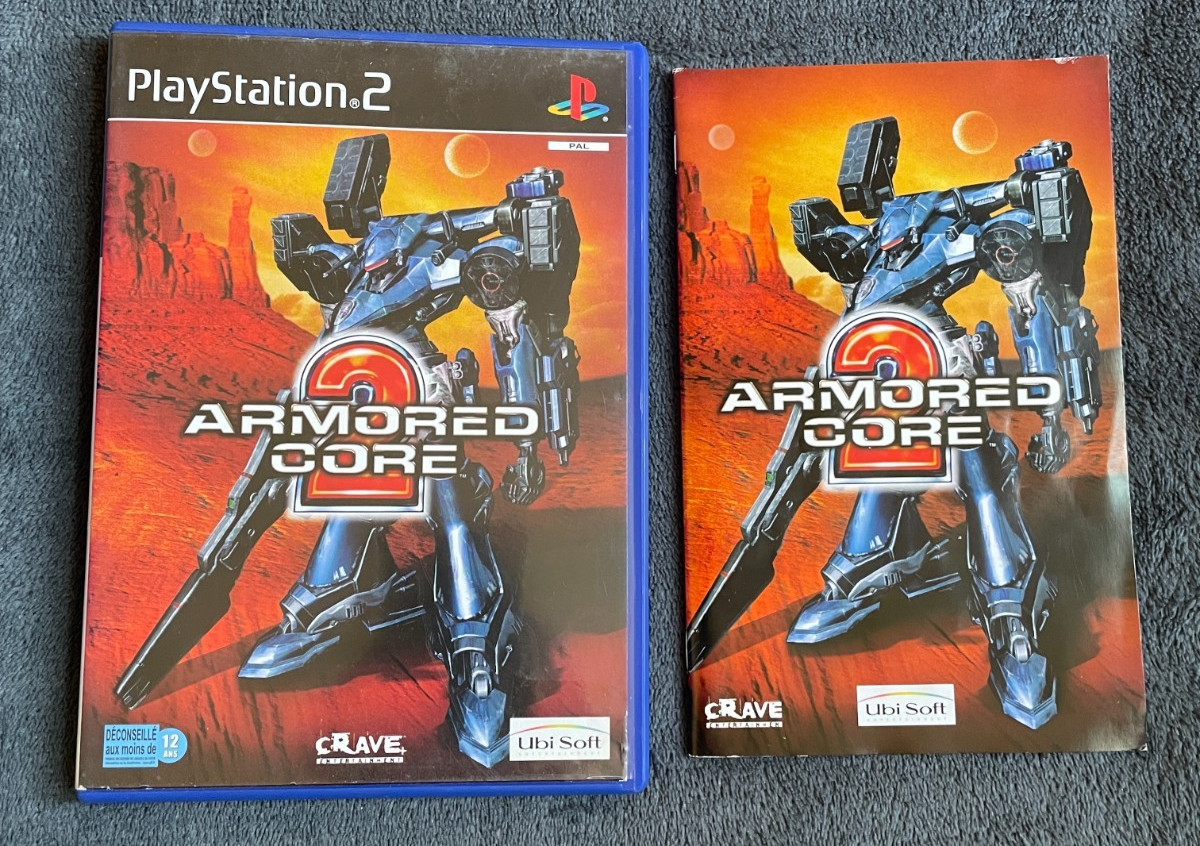 ₪PAS DE JEU₪ Boite notice Playstation 2 PS2 - Armored Core 2