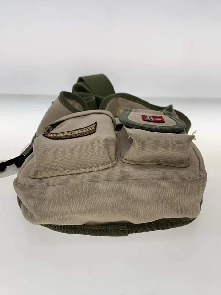 Bolsa de ombro NAPAPIJRI, poliéster, KHK, lisa - Imagem 4 de 4