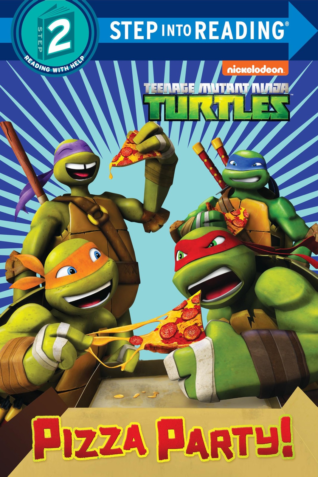 Pizza Party! (Teenage Mutant Ninja Turtles) (Step into Reading) - paperback ...