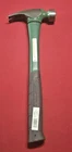 Masterforce 21 oz Fiberglass Framing Hammer Magnetic Nail Holder Mill Face