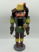 Vintage 13 Musketeer Nutcracker Erzgebirge DGR With Weapon
