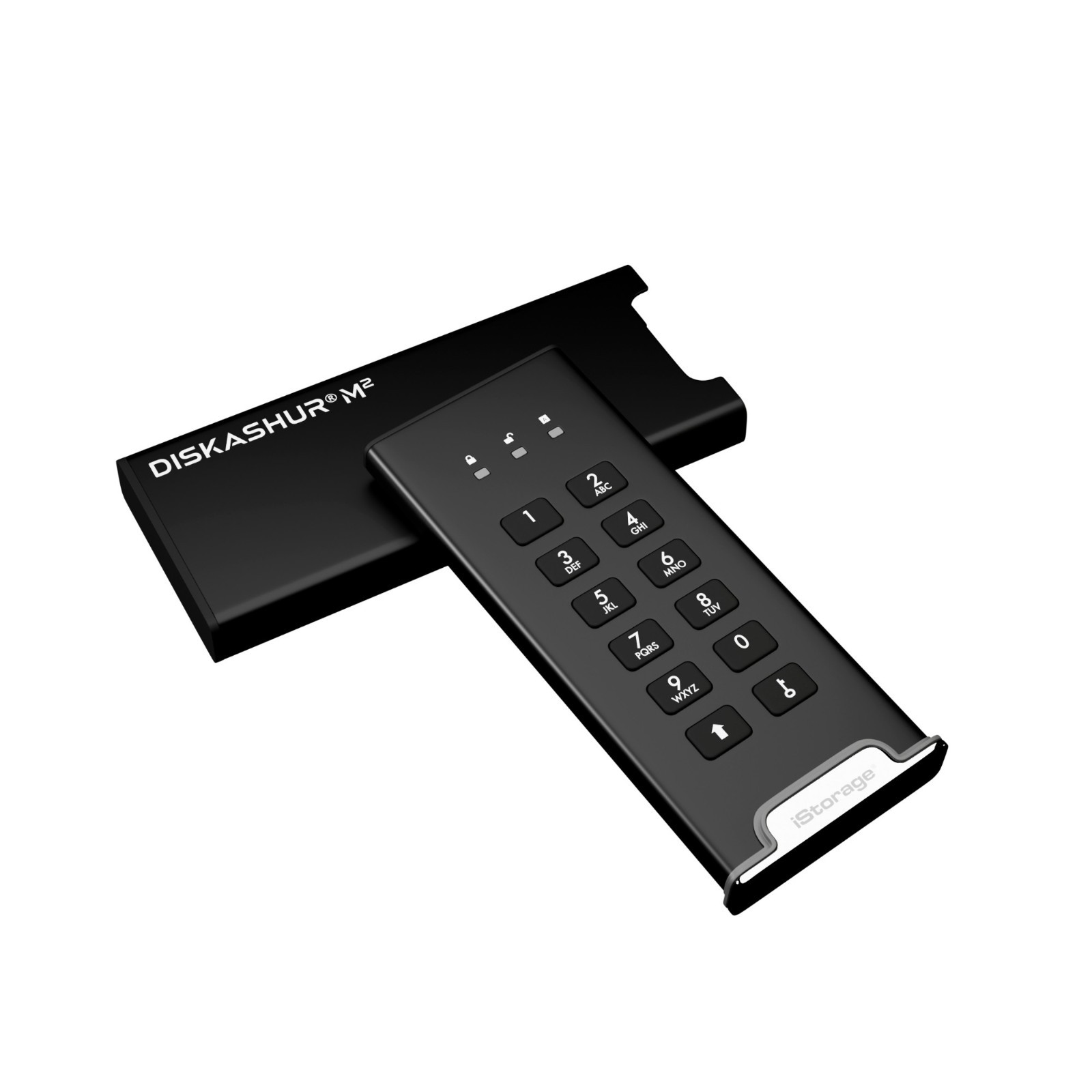 iStorage diskAshur M 2TB SSD EXTERNAL Secure Portable encrypted SSD Password
