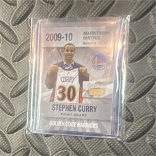 Panini 2009-10 Stephen Curry Golden State Warriors #307 Rookie Basketball Card. rookie card picture