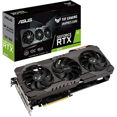 ASUS TUF NVIDIA GeForce RTX 3070 8GB GDDR6 OC TUF-RTX3070-O8G-GAMING