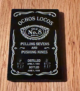 Ochos Locos Crazy 8's Jack Daniel's Old No. 7 Advertising Playing Cards Deck