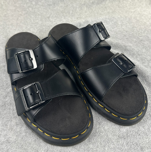 Dr. Martens Women's JOSEF Analine Leather Buckle Slide Sandals Size  USW 10