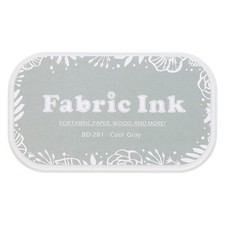 Ink Pads for Stamps, 3.7x2.2 Inch Fabric Ink Pad, Gray