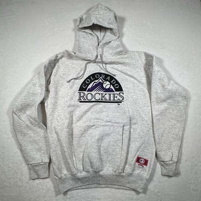 Vintage Colorado Rockies Sweatshirt Nutmeg 90s Gray Sweater MLB NEW w/Out Tags