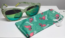 Ltd Ed Goodr Sunglasses Glasses of Gods Demeter's Farm to Table Green Marbleized