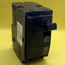 Square D QO245 2 Pole 45 Amp Plug In Breaker.