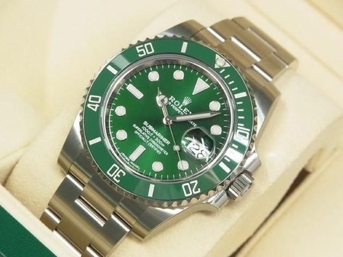 ROLEX Submariner date green 116610LV protective seal unused Mens116610LV