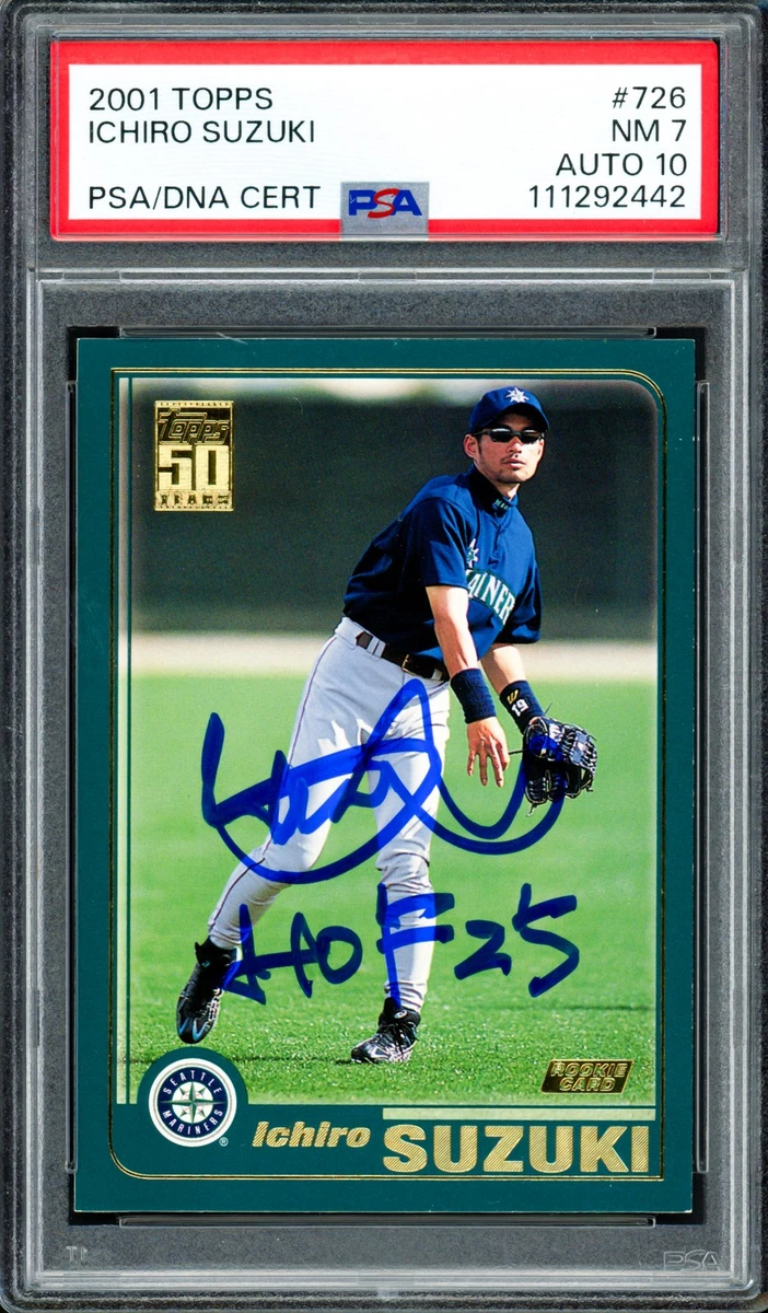 2001 Topps - Ichiro Suzuki #726 for sale | eBay