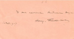Henry Franklin-Bouillon (1870–1937) prominent French politician during WW1
