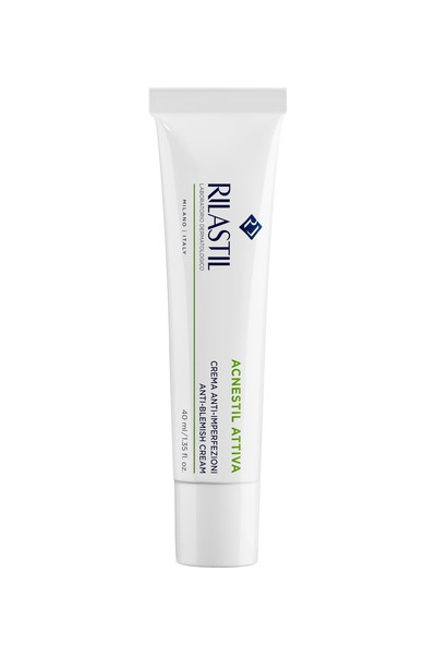 Rilastil Acnestil Crema Attiva, Crema Anti-Imperfezioni Per Pelli Miste, (Y5N)-image