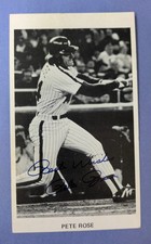 1979 Regional PETE ROSE Photo Card - 3 1/4 x 5 1/2