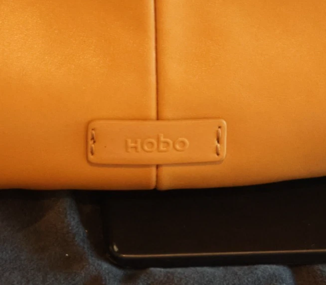 Bolso de Hombro Hobo Nuevo con Etiquetas Harley Amarillo Miel/Naranja Cuero Grande Foto 3 de 4