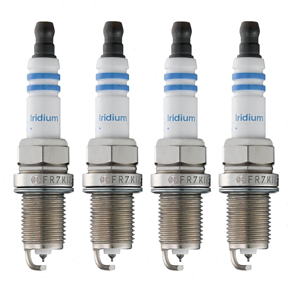 4 pc Bosch Double Iridium Spark Plugs for 2001-2002 Suzuki Esteem 1.8L L4 do