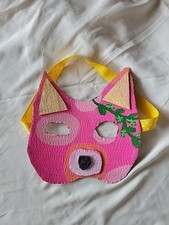 Mystical Forrest Fox Mask for Masquerade, Carnival, Mardi Gras, Venetian Ball