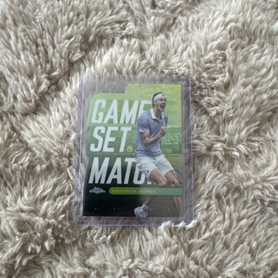 2025 Topps Chrome Tennis - GAME SET MATCH Alexander Zverev #GSM-14 CASE HIT!  