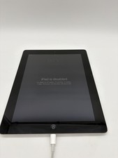 Apple iPad 2 A1395 16GB WiFi Silver - FOR PARTS/NOT WORKING - Disabled