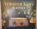 Vintage Atwater Kent Radio Tin Metal Sign 1994 Desperate Sign Co Reproduction