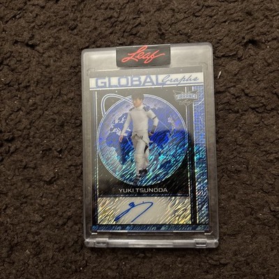 2023 Leaf Vibrance Formula 1 Yuki Tsunoda Global Graphs Pre-Production Proof 2/3