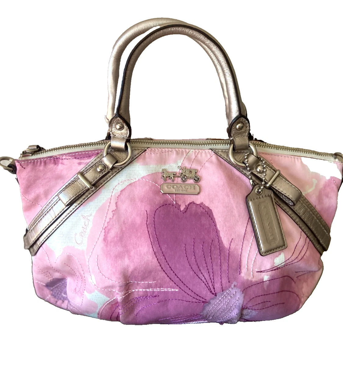 Coach Madison Shoulder Bag Floral Bags & Handbags for Women for
